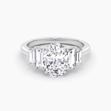 The Five Stone Heirloom Oval Engagement Ring - Intou