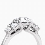 The Five Stone Heirloom Round Engagement Ring - Intou