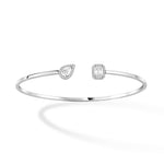 Toi et Moi Halo Bangle Bracelet - Intou