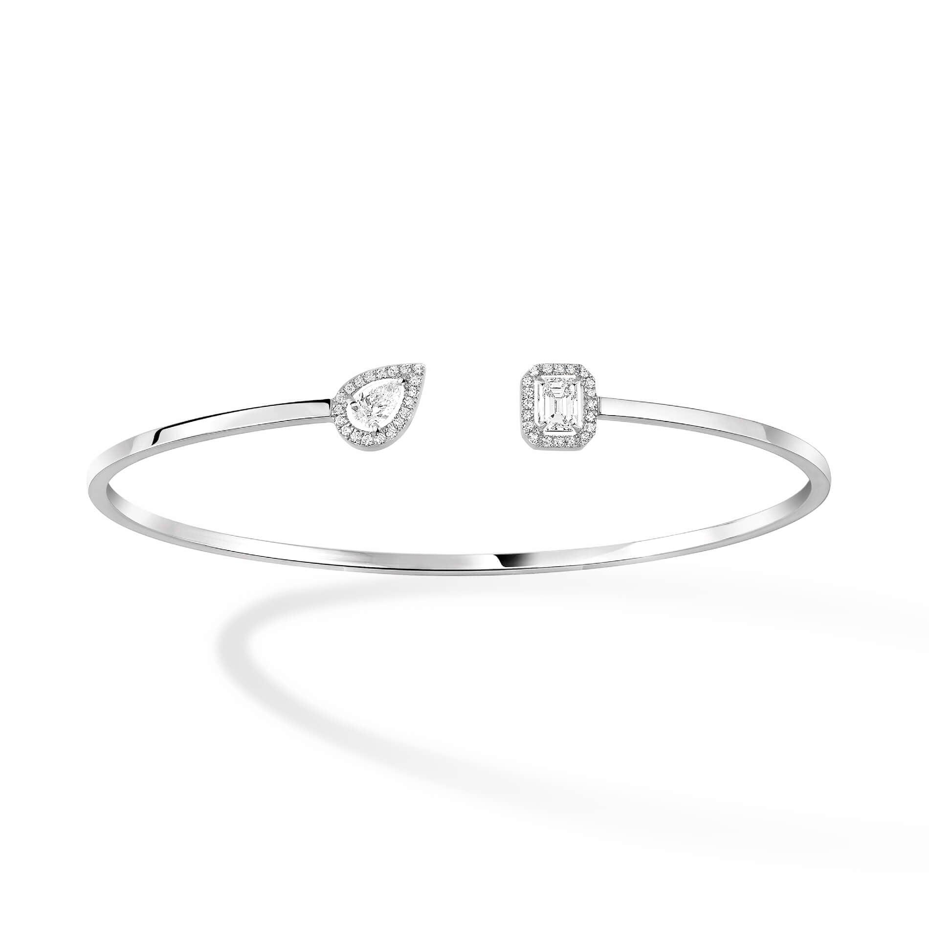 Toi et Moi Halo Bangle Bracelet - Intou