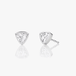 Trillion Bezel Solitaire Stud - Intou