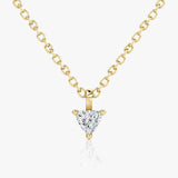 Trillion Petite Solitaire Pendant - Intou