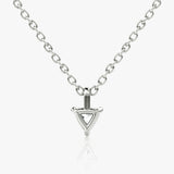 Trillion Petite Solitaire Pendant - Intou