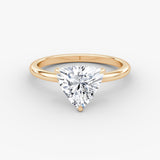 Trillion Solitaire Engagement Ring - Intou