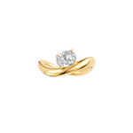 Wave Oval Ring - Intou