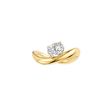 Wave Oval Ring - Intou