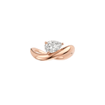 Wave Pear Ring - Intou