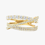 Yolanda Cross Diamond Ring - Intou