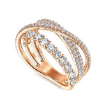 Yolanda Cross Diamond Ring - Intou