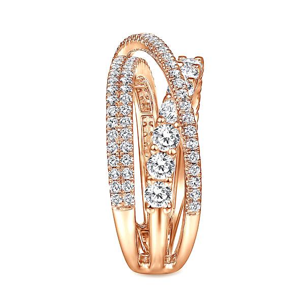 Yolanda Cross Diamond Ring - Intou