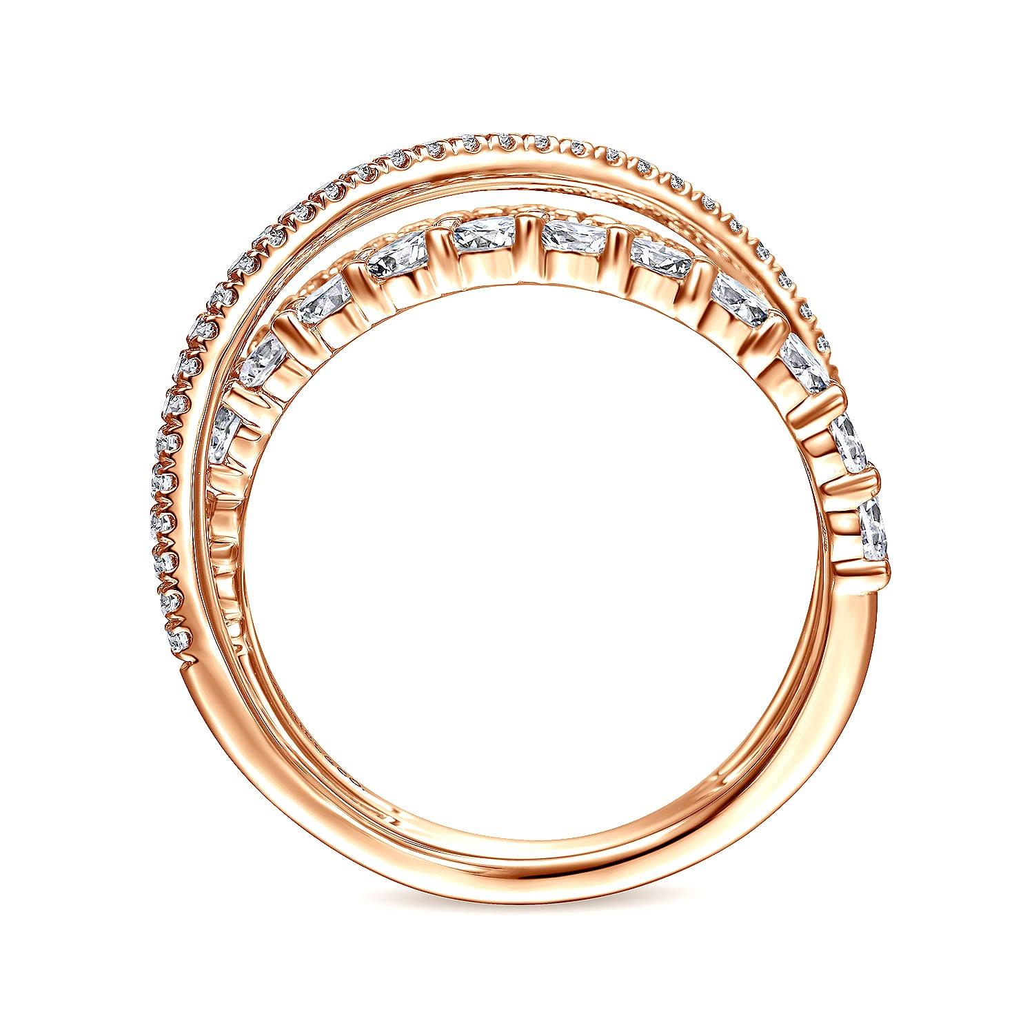 Yolanda Cross Diamond Ring - Intou